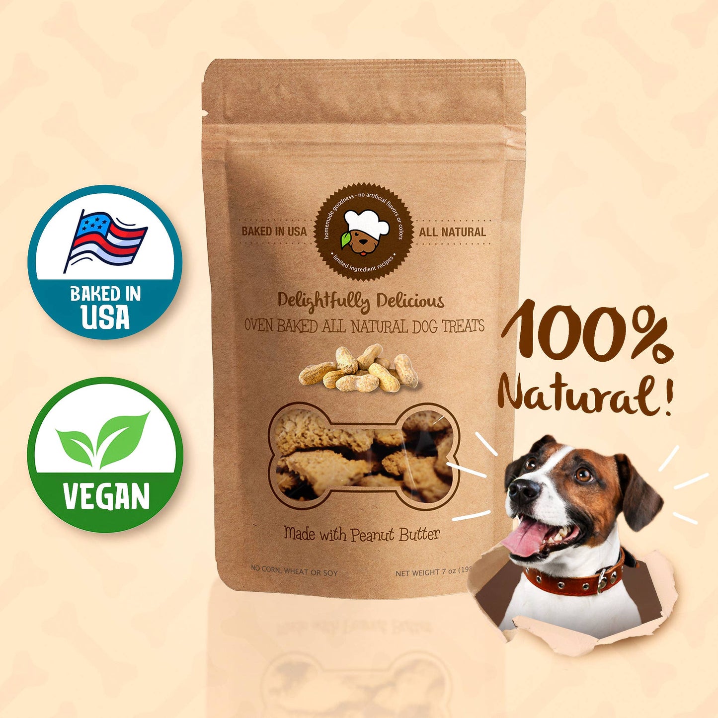 Mini Dog Treat Starter Pack - 3 Bags Per Pack - ON SALE NOW! SAVE 20% | USE CODE "PUPPYLOVE20" AT CHECKOUT