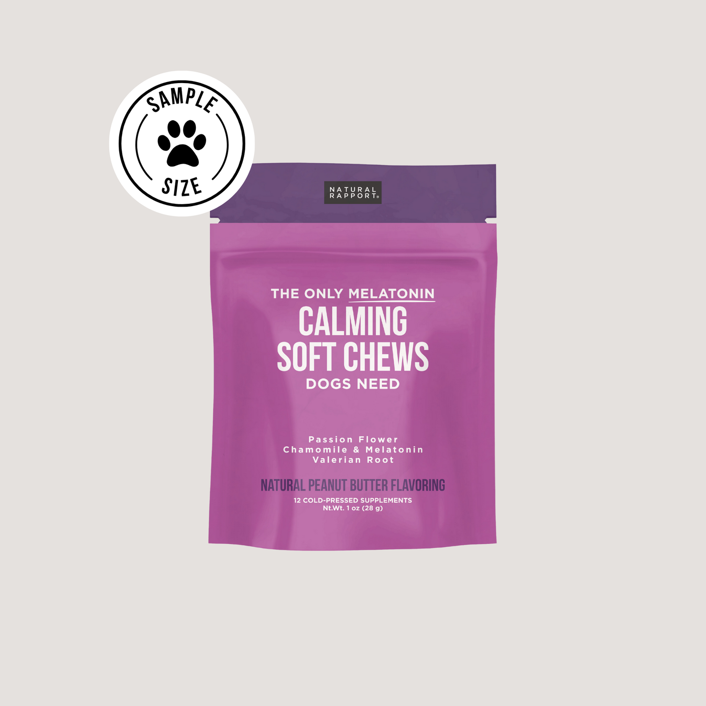 The Only Melatonin Calming Soft Chews Dogs Need